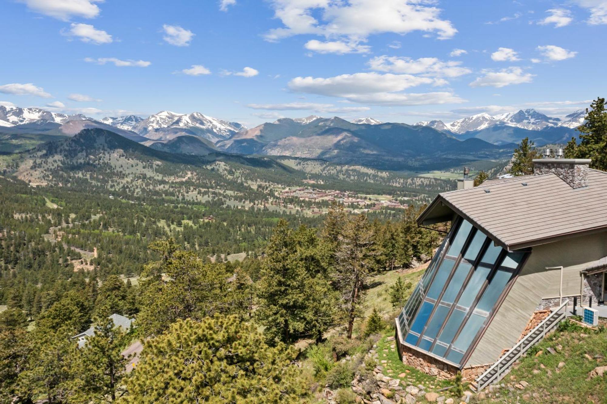 Casa De Cristal-Epic Views-Hottub-Sauna-Sleeps 10-Luxury Linens-Stocked Kitchen Estes Park Exterior photo